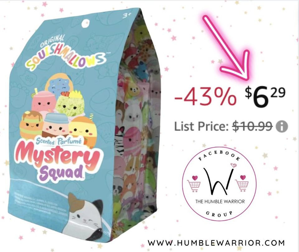 Squishmallows Original 5-Inch Scented Mystery Plush bind bag - Home of ...