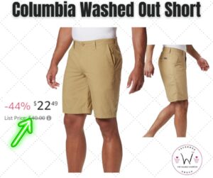 Columbia Men's Washed Out Shorts