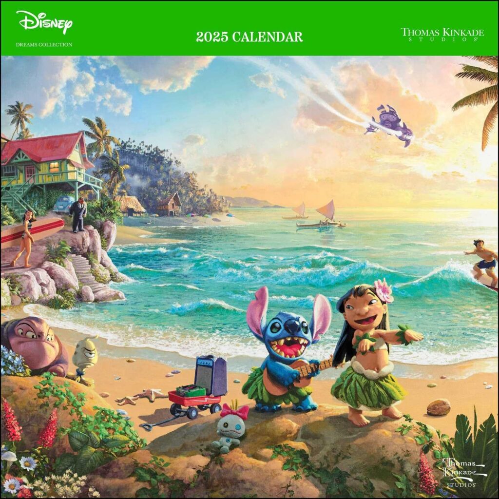 Disney Dreams 2025 Calendar! Home of The Humble Warrior