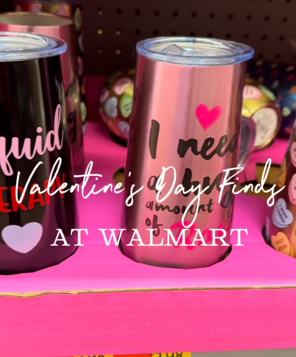 Walmart Valentine's Day Tumblers!