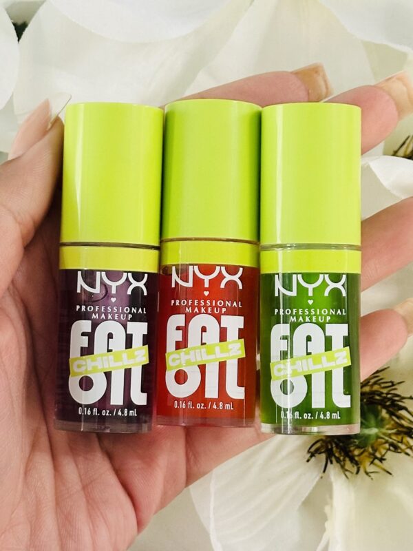 NEW NYX Fat Oil Chillz Lip Oils!