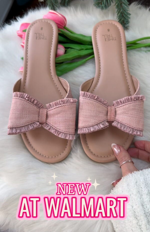 Time & Tru Bow Sandals!